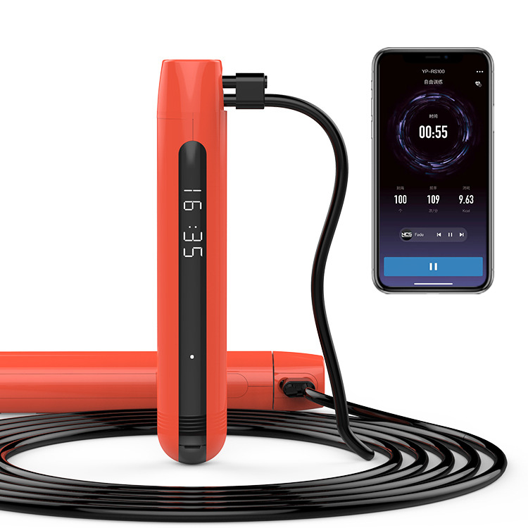 3M Velocidad ajustable cuerda de salto de PVC digital inteligente cuerda de salto inteligente ajustable contador de calorías de ejercicio