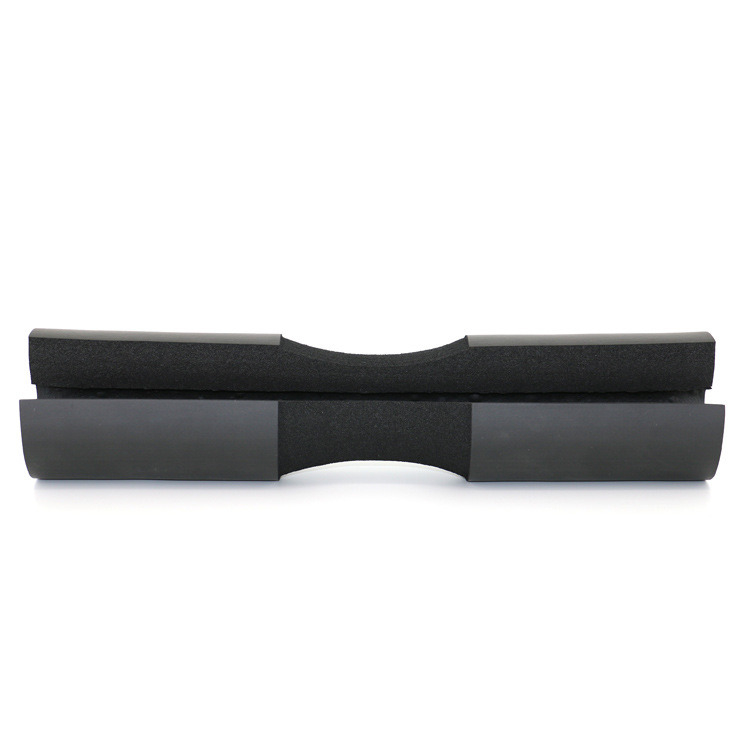 Urich TPE Barbell Protector Logotipo personalizado Negro Rojo Azul espuma PU Protección de hombro Pad