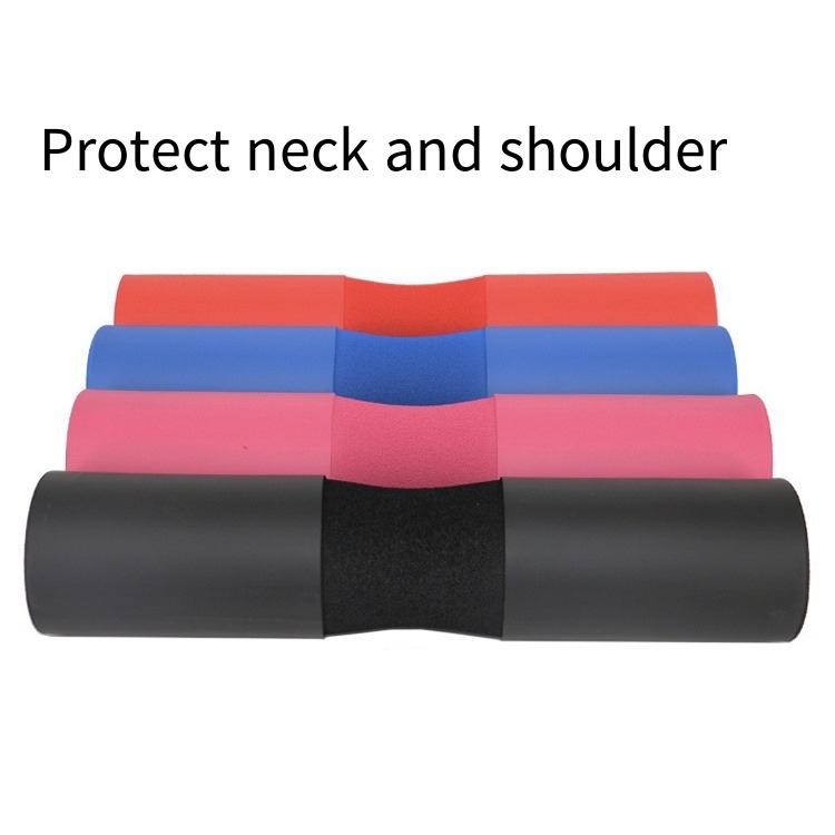 Esponja de espuma personalizada almohadilla de barra para sentadillas, estocadas y empujes de cadera Esponja de espuma proporciona soporte para el cuello y los hombros