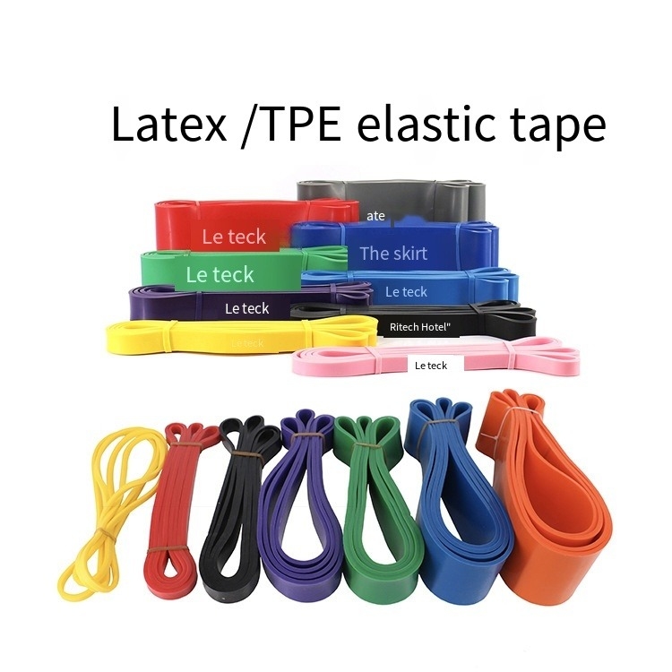 Banda elástica Banda de acondicionamiento físico Loop tira de la cuerda Tensión de pecho Accesorios de ejercicio para el hogar Banda de resistencia