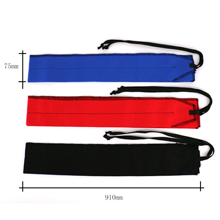 Confortable algodón Universal muñeca rodilla almohadillas de apoyo para la prevención de lesiones con logotipo personalizado