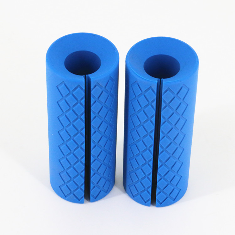 Colorido Silica Gel Barbell agarres Garrafas de mancuernas - Adaptador de entrenamiento de fuerza de espuma