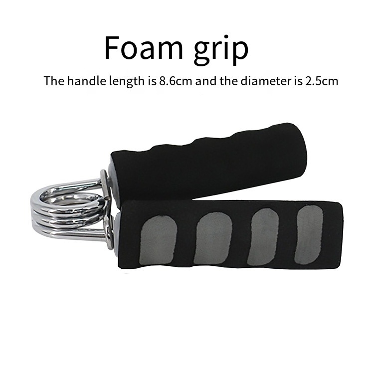 Entrenamiento de fuerza de espuma agarres de mano para el desarrollo muscular Diseño de logotipo personalizado ligero y ajustable