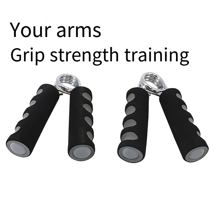 Entrenamiento de fuerza de espuma agarres de mano para el desarrollo muscular Diseño de logotipo personalizado ligero y ajustable