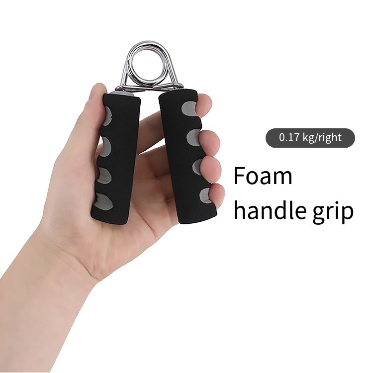 Entrenamiento de fuerza de espuma agarres de mano para el desarrollo muscular Diseño de logotipo personalizado ligero y ajustable