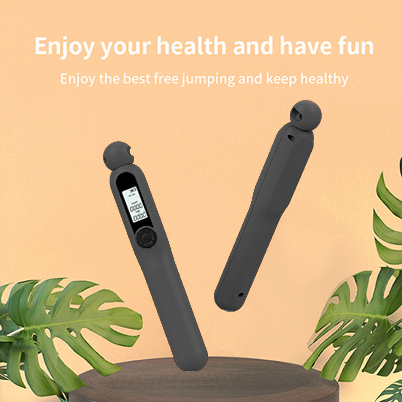 Cuerdas reemplazables para quemar grasa Deportes profesionales Contador electrónico inteligente Cuerdas de salto sin Bluetooth